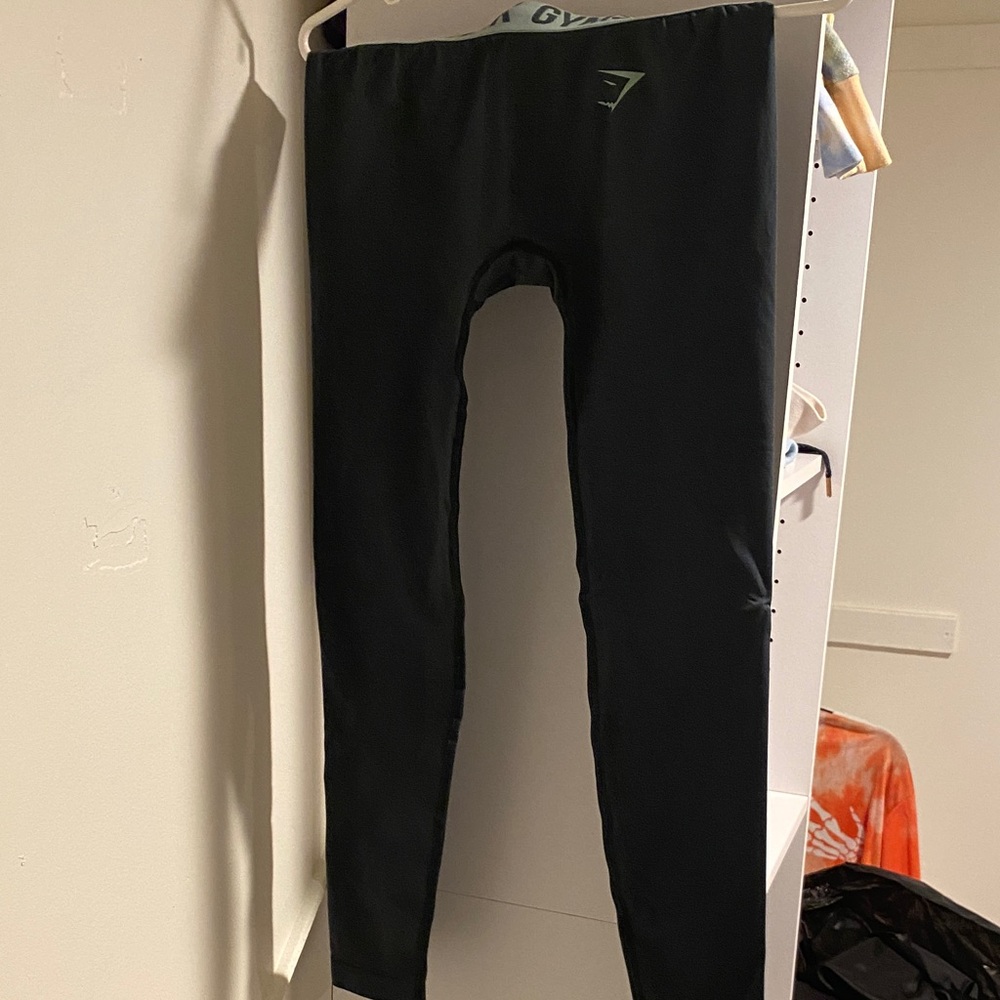 NWOT Gymshark Olive Green High-Waist Leggings